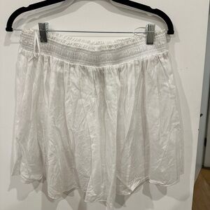 Express White Cotton Elastic Tube Top
